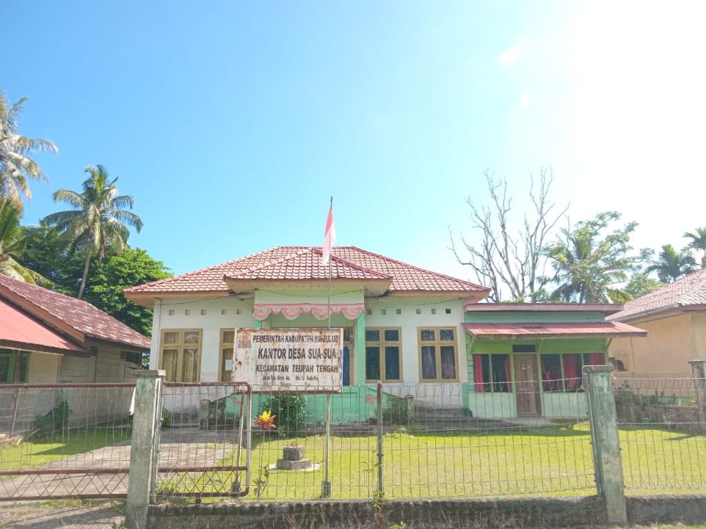 Kantor Desa Sua-sua, kecamatan Teupah Tengah, kabupaten Simeulue